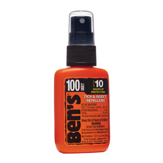 Ben's 100 Max Deet Tick & Insect Repellent Spray - 1.25 Oz