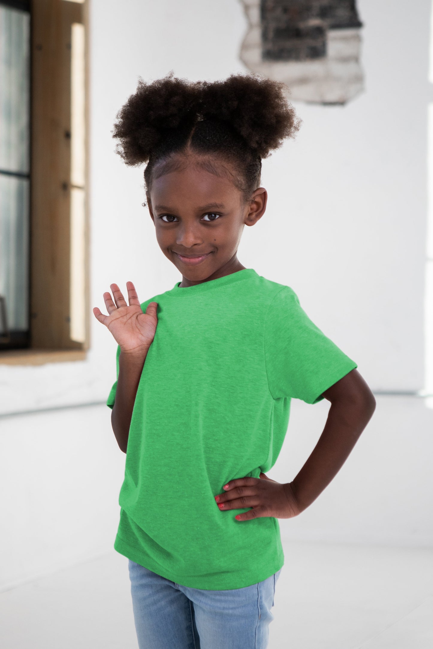 Youth Eco-Triblend Short Sleeve Tee (Fashion Colors) - Osadia Concept Store