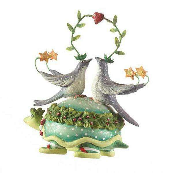 12 Days 2 Turtle Doves Ornament by Patience Brewster