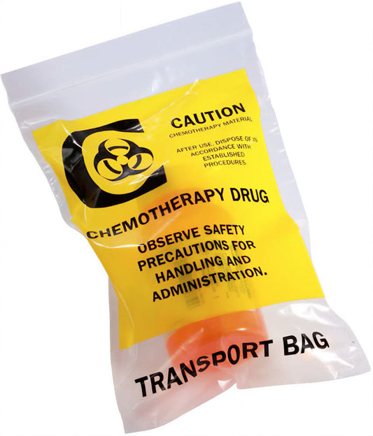 ChemoPlus™ Chemotherapy Drug Transport Bags, 12" x 15" (Case of 250)