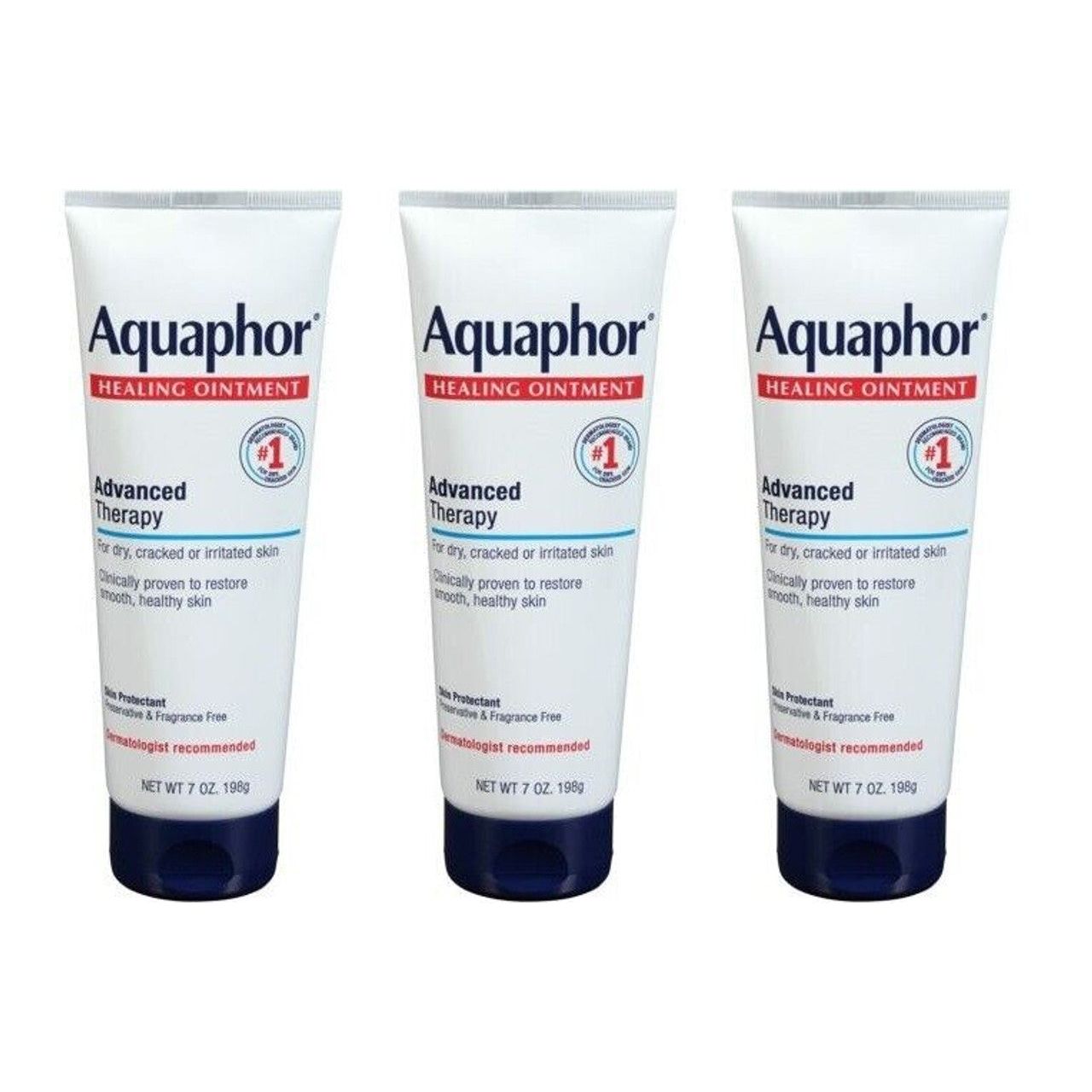 Aquaphor Advanced Therapy Healing Ointment Skin Protectant Tube