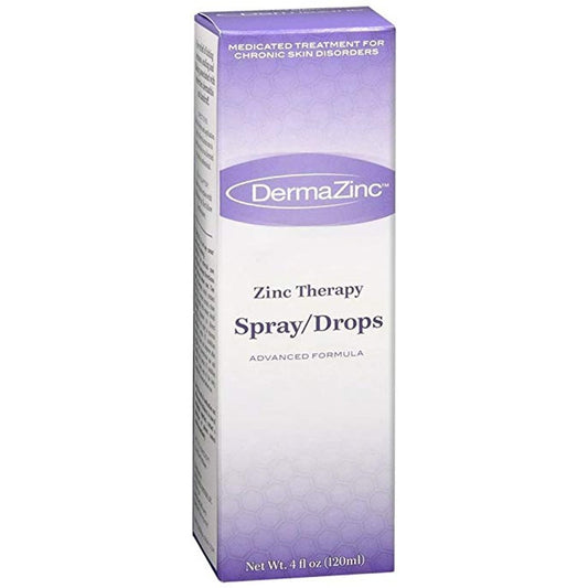 Dermazinc Therapy Spray Drops For Psoriasis, 4 Oz