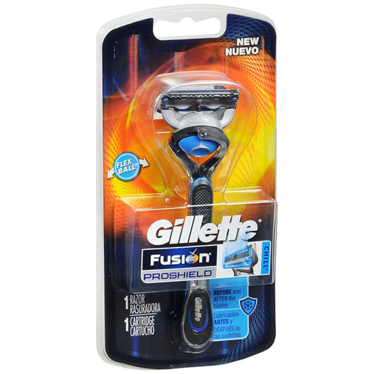 Gillette ProGlide Chill Men’s Razor Handle + 1 Blade Refill