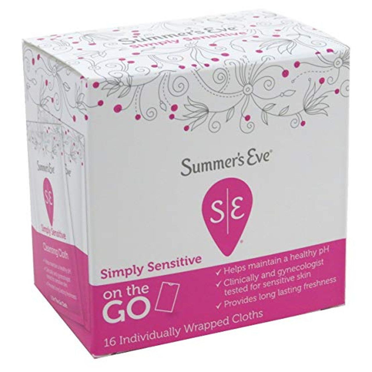 Summer's Eve Feminine Cleansing Cloths, Simply Sensitive Skin
