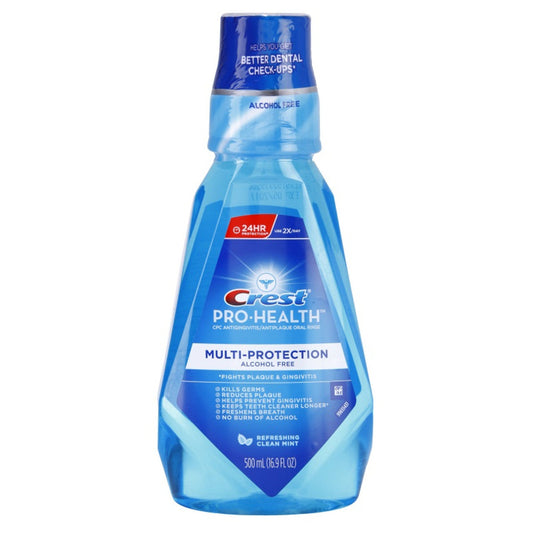 Crest Pro Health Multi Protection Clean Mint Oral Rinse