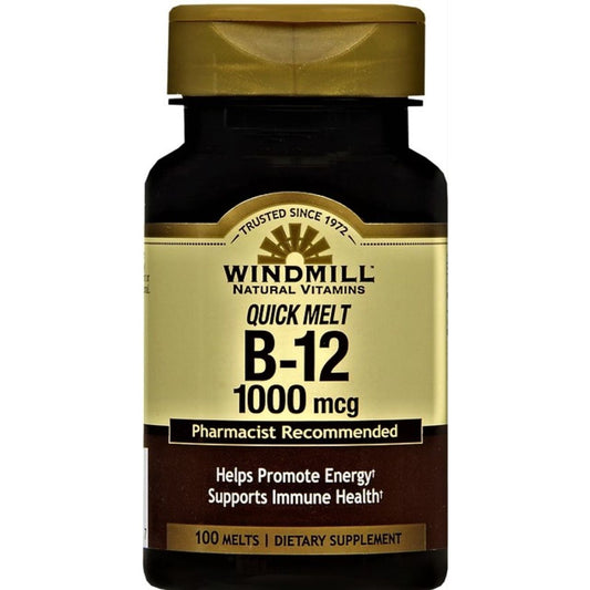 Windmill Vitamin B-12, 1000 Mcg, Sublingual Tablets