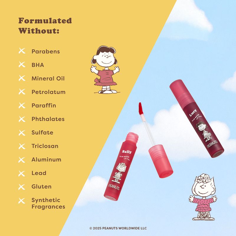 Peanuts 75th | Blur Water Lip Tint - Osadia Concept Store