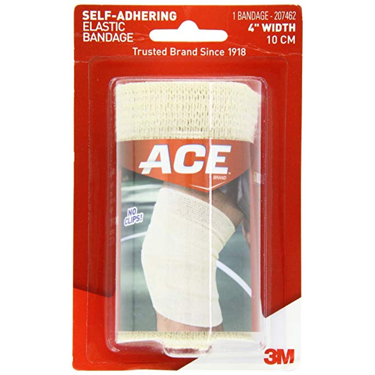 ACE Elastic Bandage, Self Adhering, 4 Inch Width