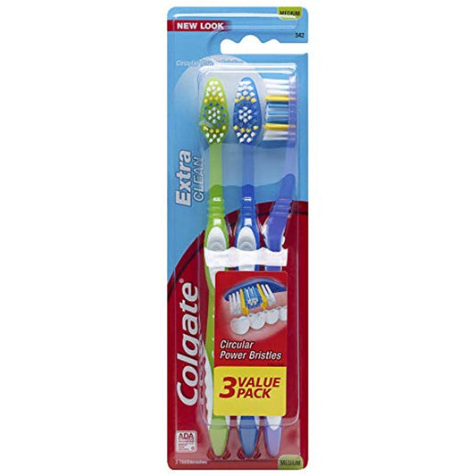 Colgate Extra Clean Full Head Toothbrush, Medium