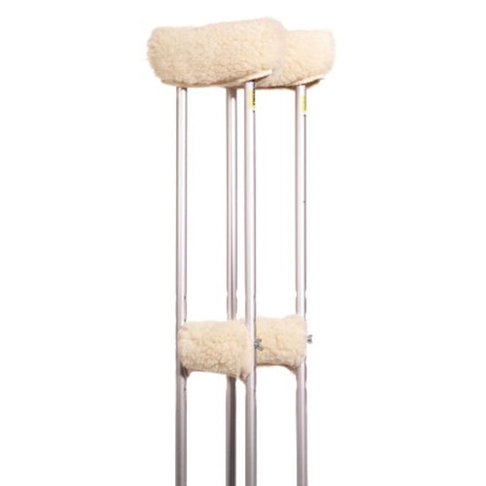 Essential Medical Supply Sheepette Crutch Covers