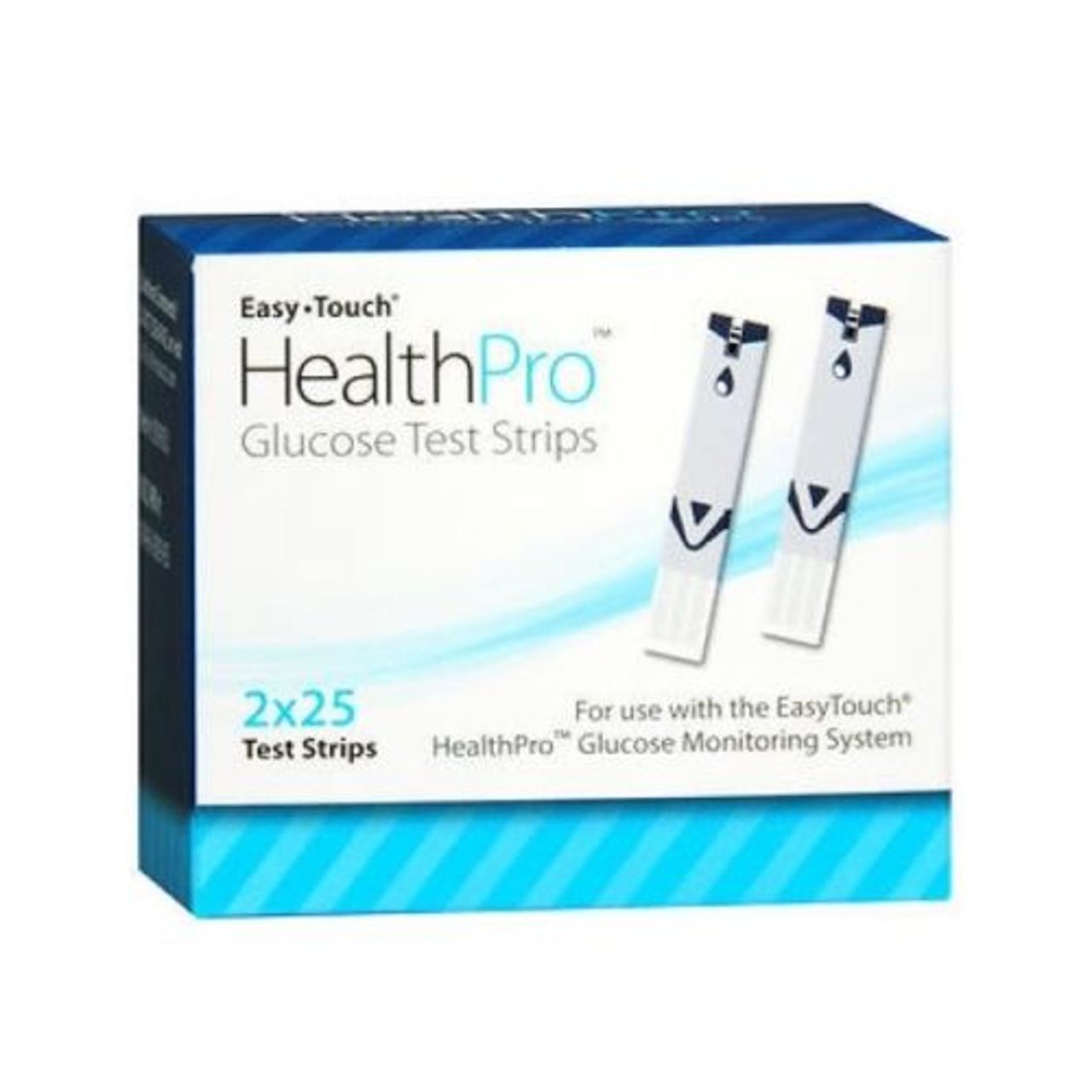 Mhc Medical Products Easy Touch Health Pro Glucose Test Strips 2 X 25