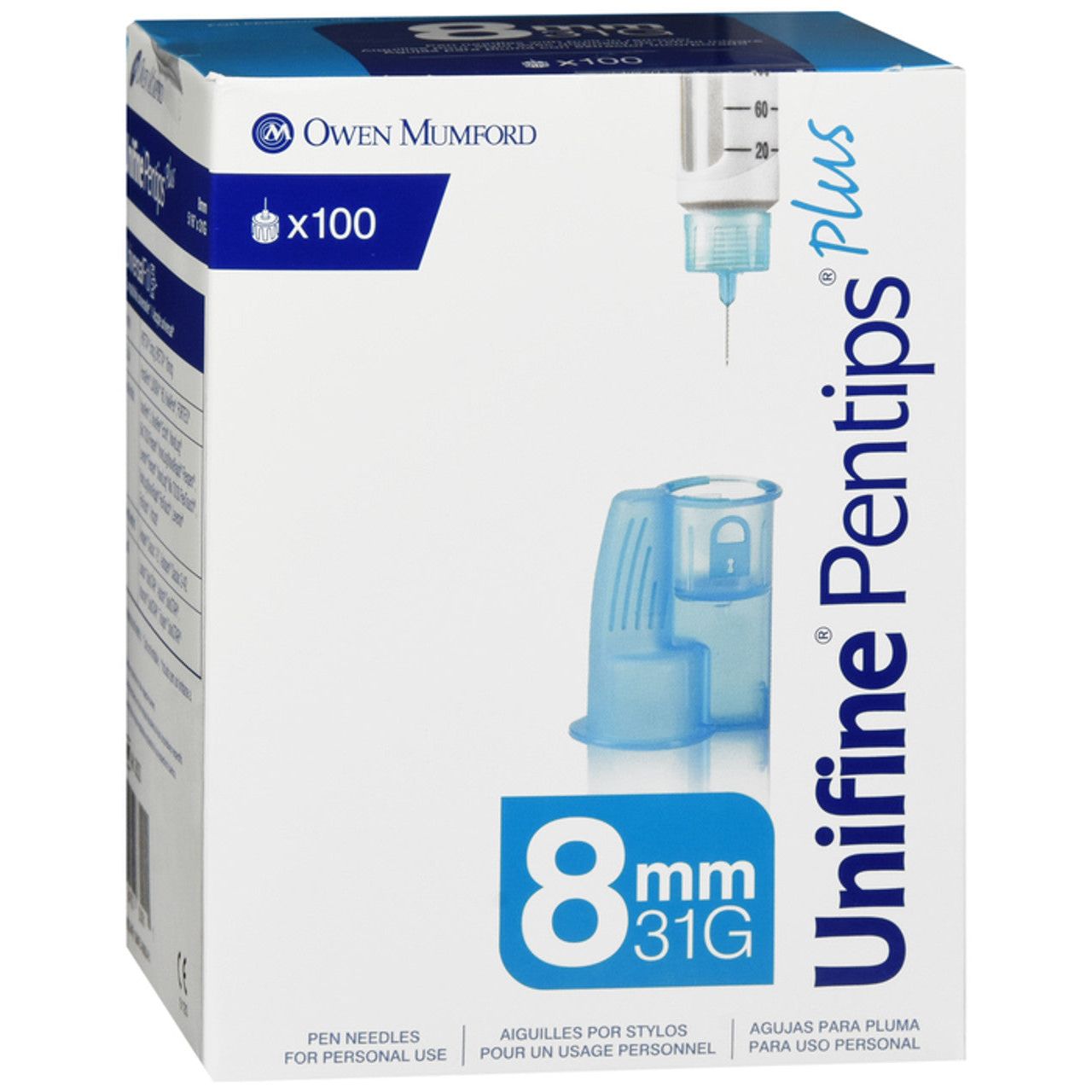 Unifine Pentips Plus 8mmx31g 100ct
