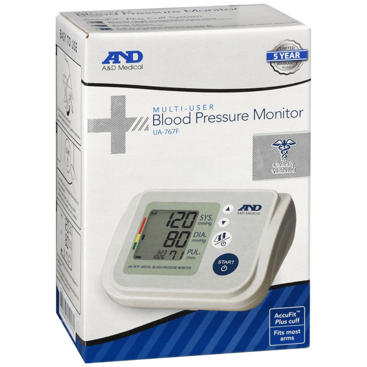 A&D Medical UA-767F Upper Arm Blood Pressure Monitor