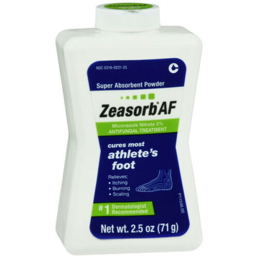 Zeasorb Antifungal Treatment, Super Absorbent Powder, Athlete's Foot
