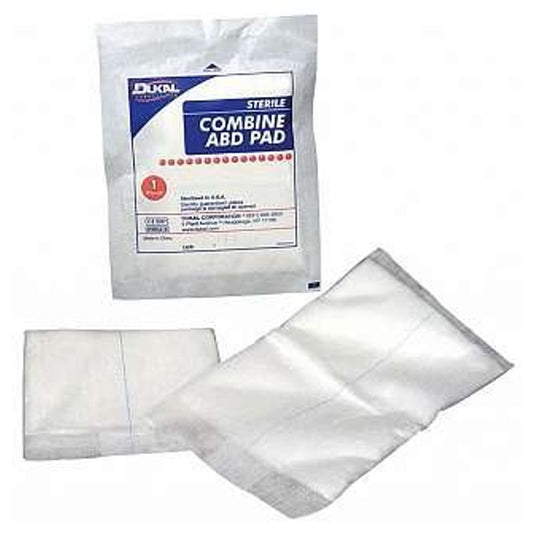Dukal Corp ABD Sterile Pad, 8" X 7.5" - Model 5875, Tray Of 20