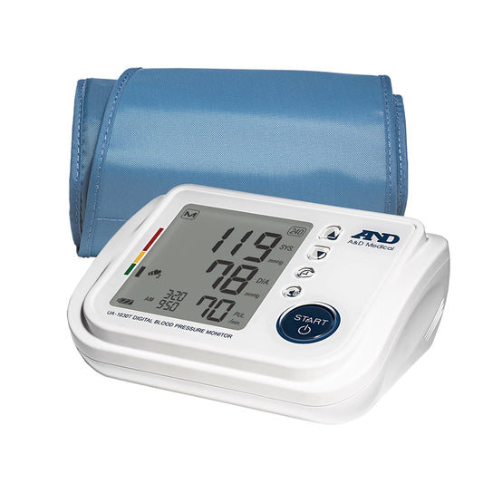 A&D Medical Talking Blood Pressure Monitor, Model UA-1030T Medium