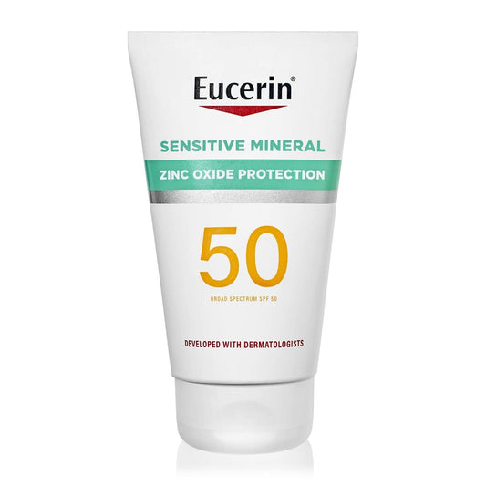 Eucerin Sun Sensitive Mineral Sunscreen Lotion - SPF 50, 4 Fl Oz