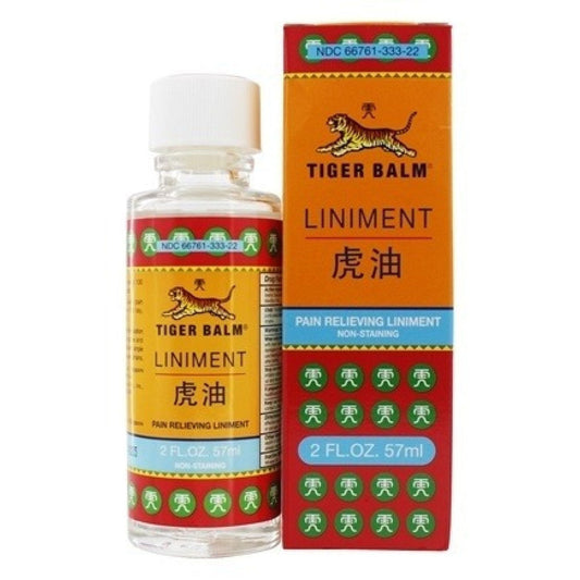 Tiger Balm Pain Relieving Liniment, Non-Staining 2 Fl Oz