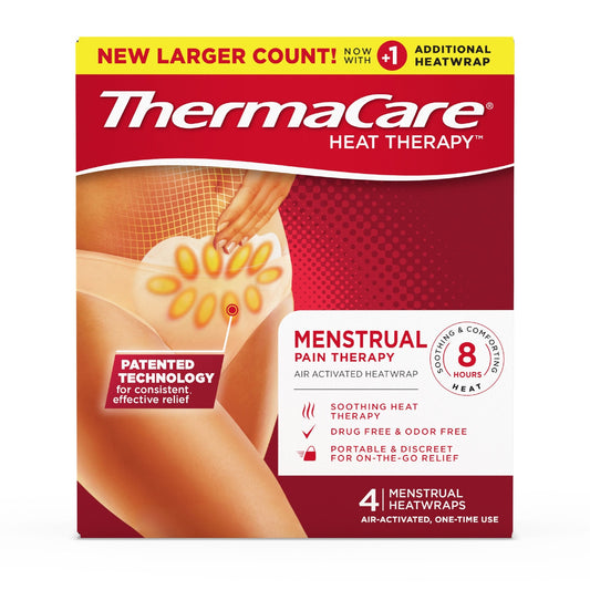 ThermaCare Heatwraps, Menstrual, Pain Therapy