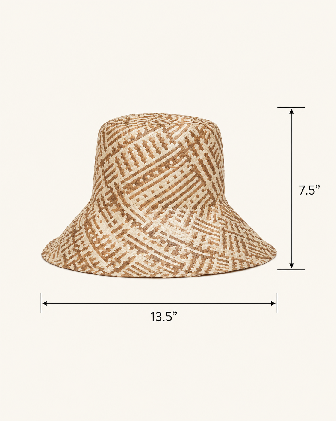 Ombre Woven Bucket Hat
