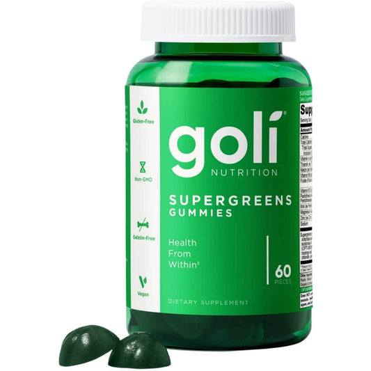 Goli Nutrition Vegan Supergreens Gummies