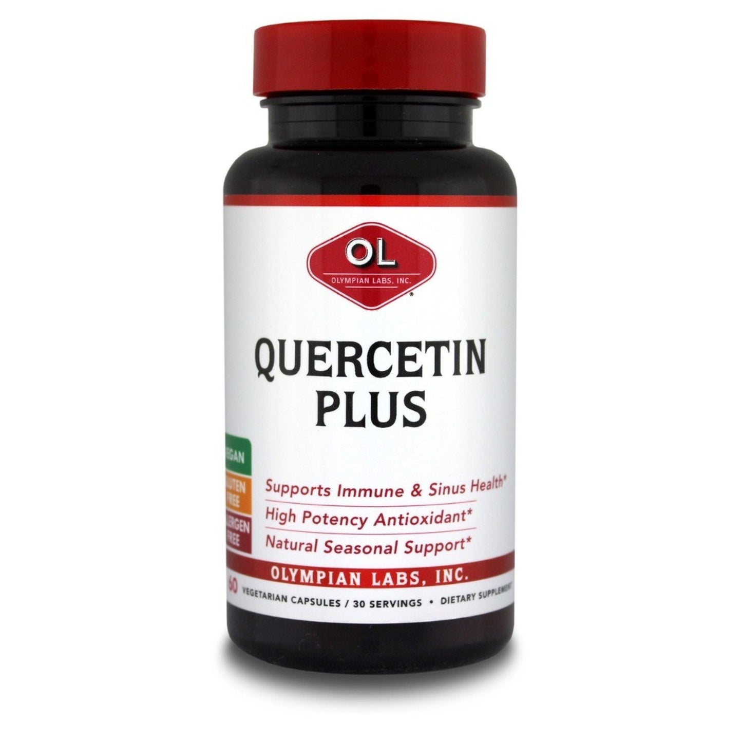 Olympian Labs Quercetin Plus - 1 G - 60 Vegetarian Capsules