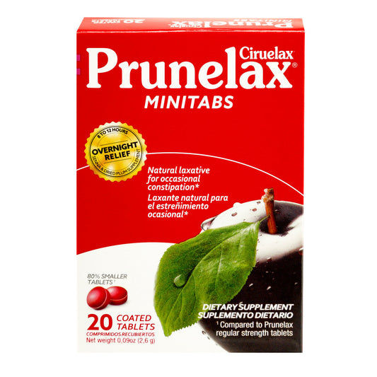 Prunelax Ciruelax Minitabs Natural Laxative, Coated Tablets