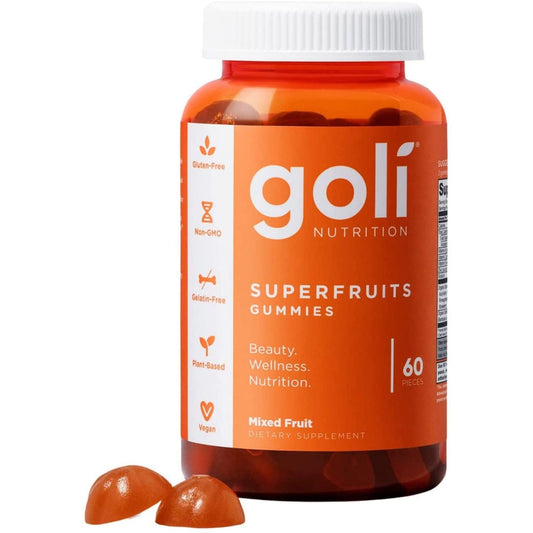 Goli Nutrition Mixed Fruit Super Fruits Gummies