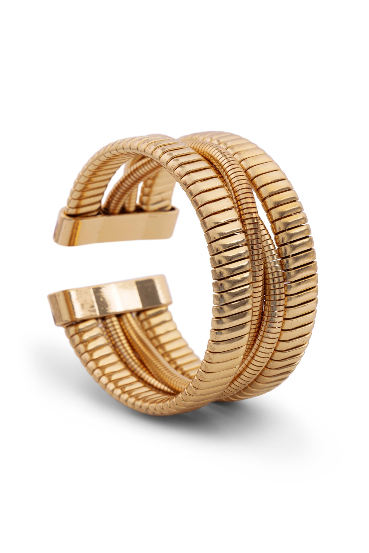 Layered Coil Cuff