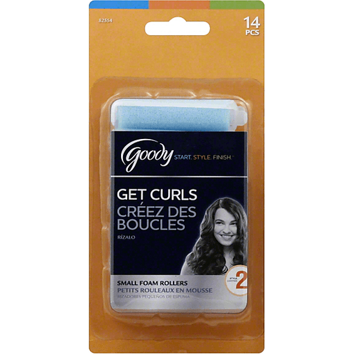 Goody Go Curl Rollers, Foam, Small