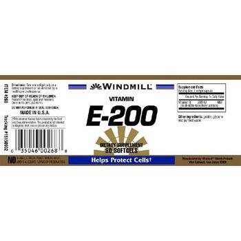 , (Windmill) Vitamin E-200