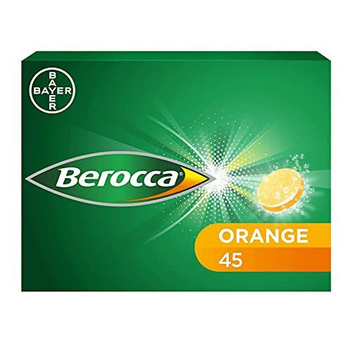Berocca Vitamin C Effervescent Orange Flavour Tablets