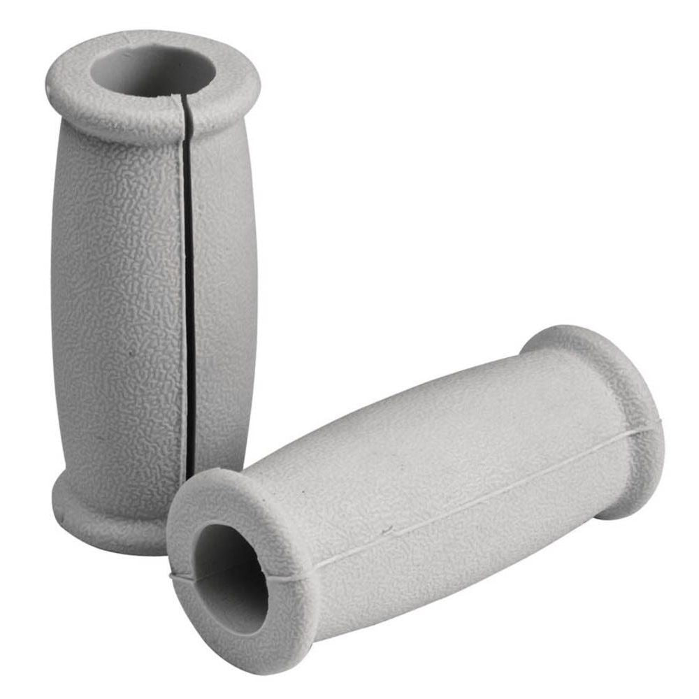 Carex Crutch Handgrips, Solid Grey