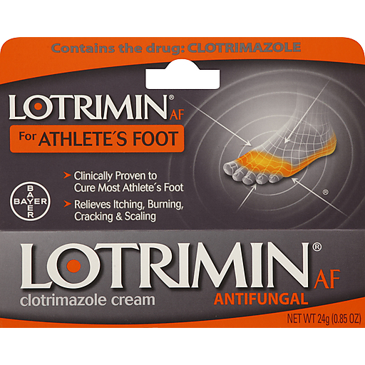 Lotrimin Antifungal Cream For Athlete's Foot .85 Oz