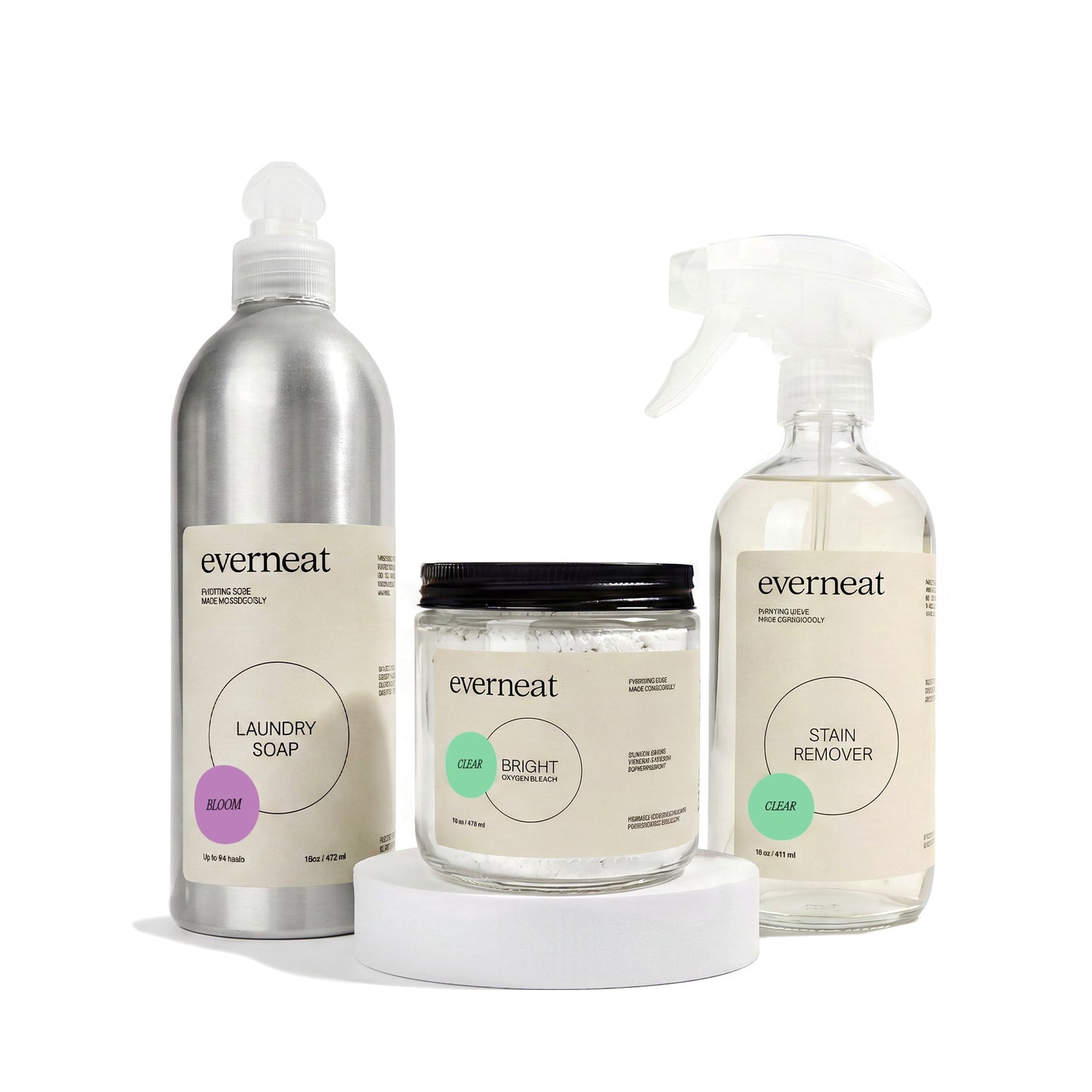 The Laundry Care Collection - PBP Glass Set (3-piece)