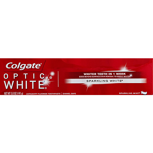 Colgate Optic White Toothpaste - Sparkling Mint Paste