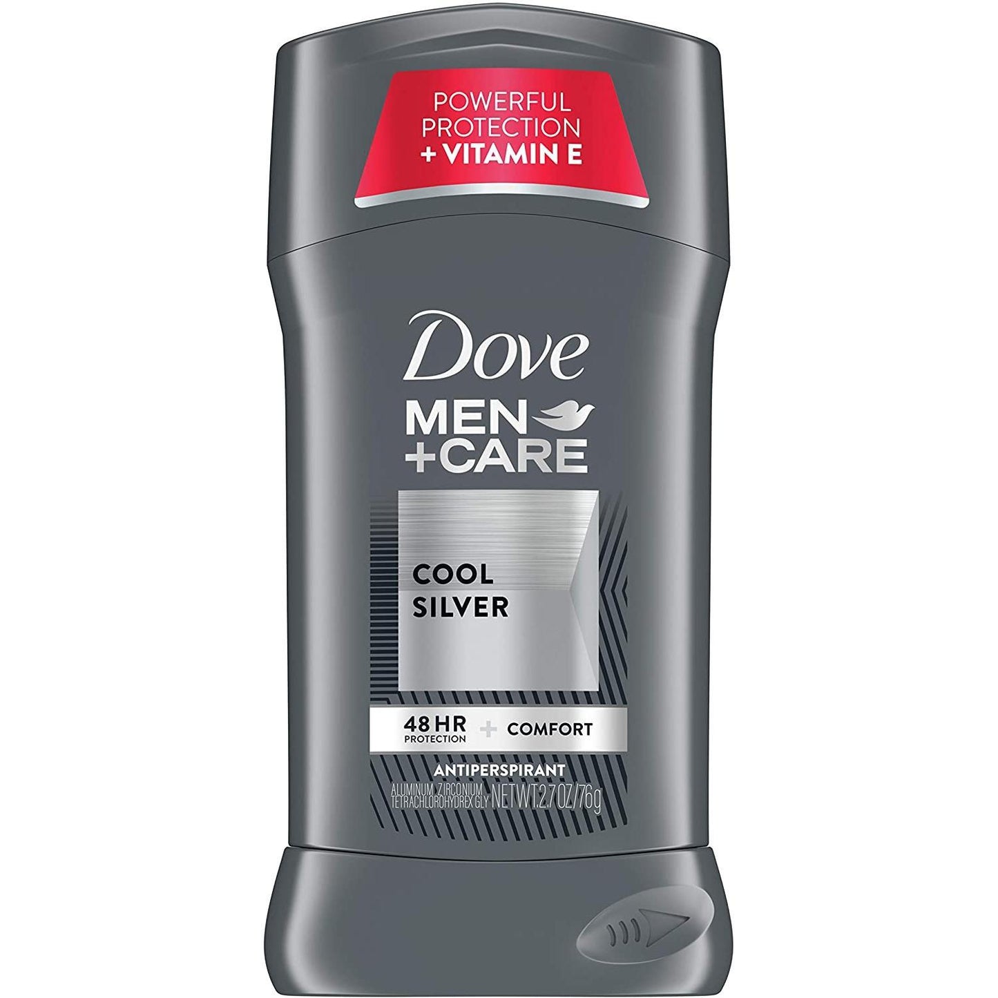 Dove Men+Care Cool Silver Antiperspirant Deodorant Stick, 2.7 Oz