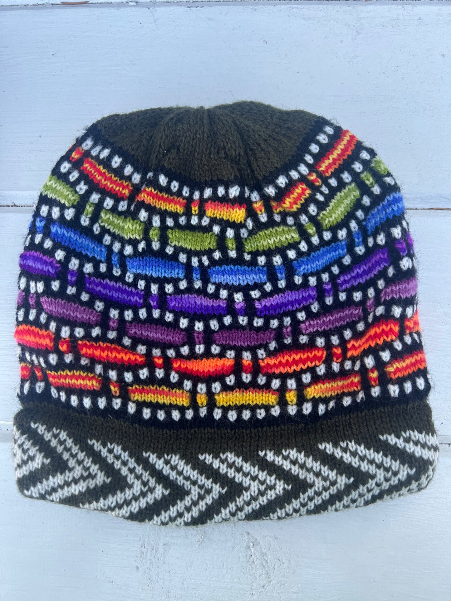 Rainbow Winter Hats