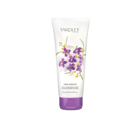 Yardley April Violets Exfoliating Body Scrub 200ml