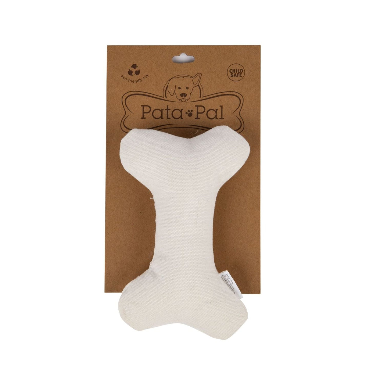 Tough Dog Cotton Canvas Chew Toy – Tested Safe – T-Bone