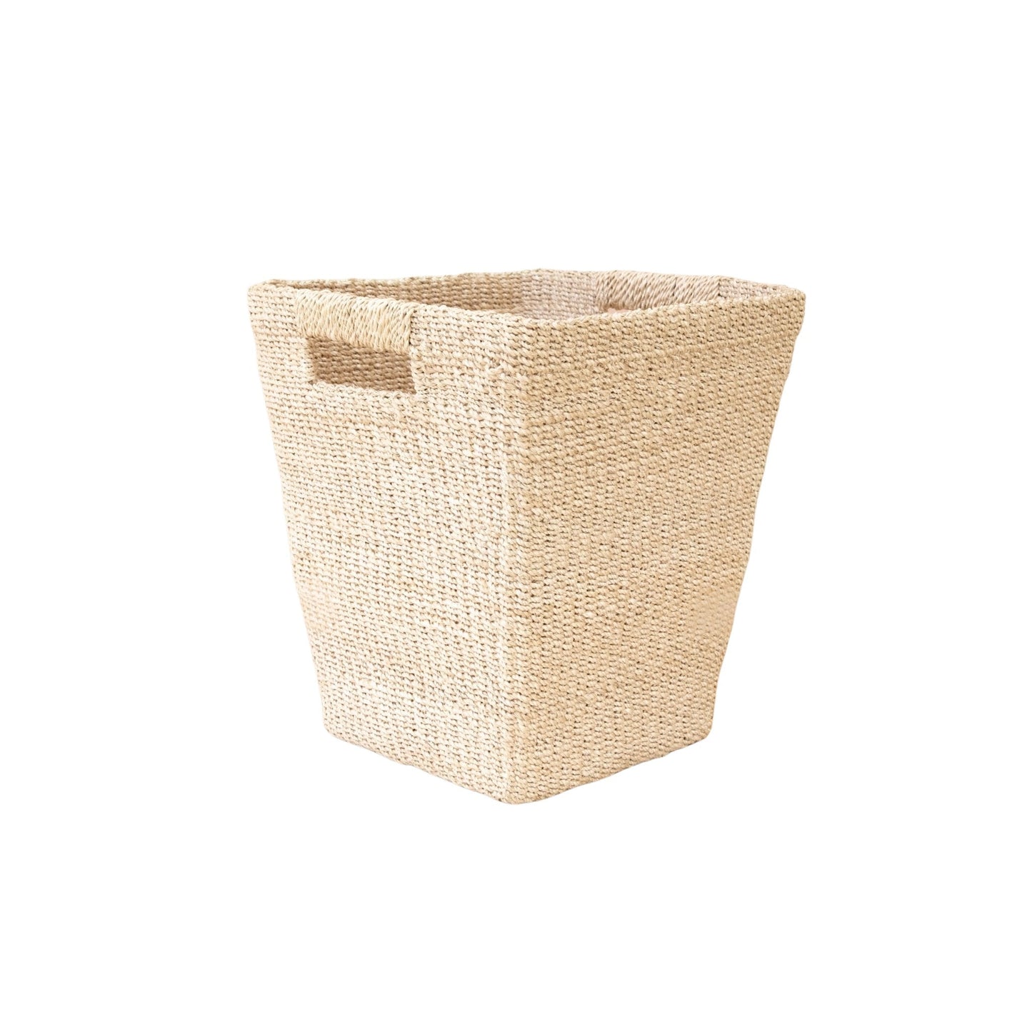 Natural Tapered Square Basket