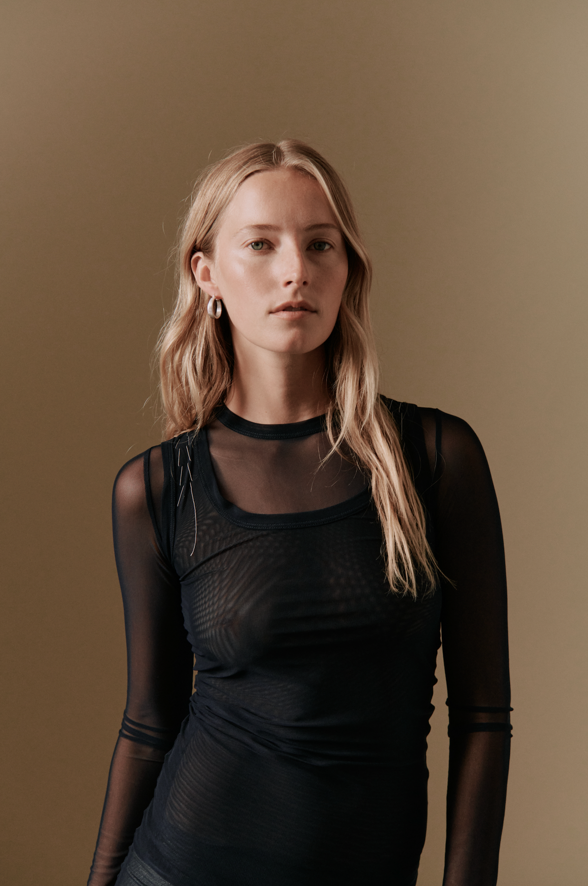Willa Fluted Hoop Earrings