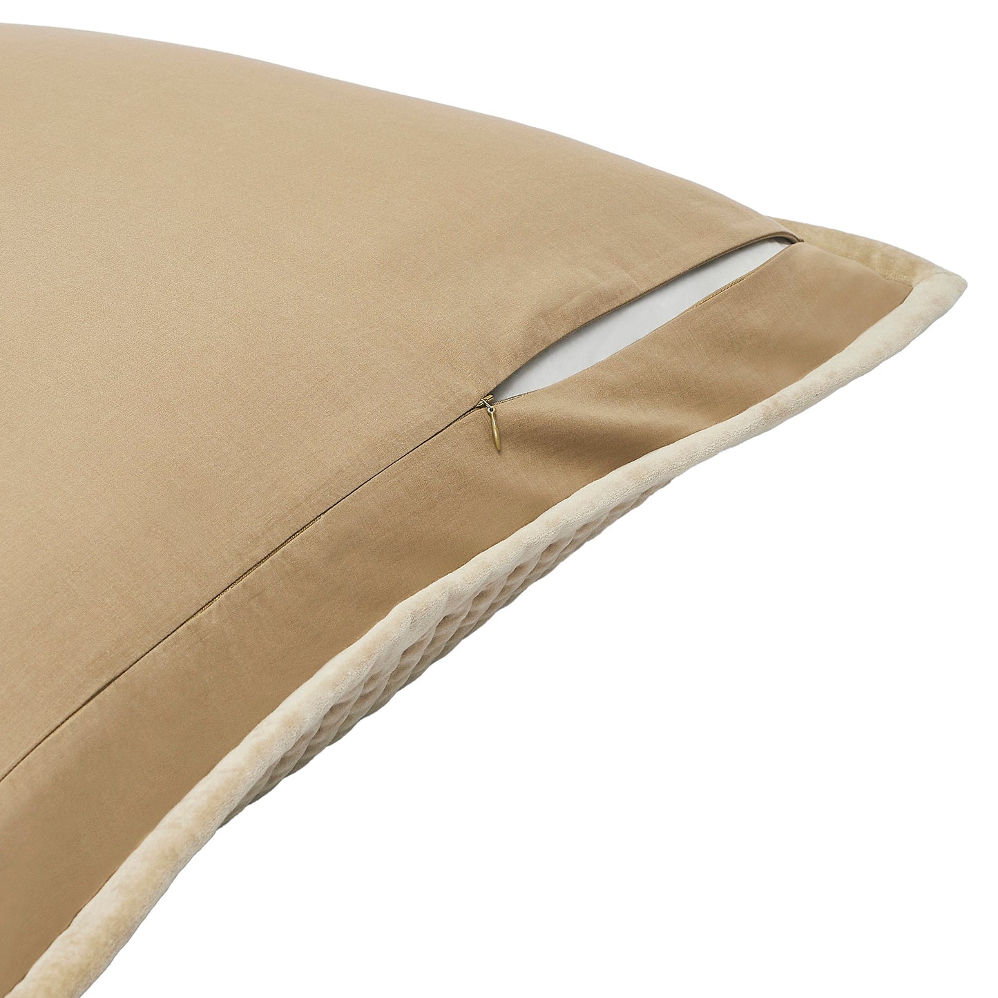 Milton Channel Stitched Velvet Coverlet Sham