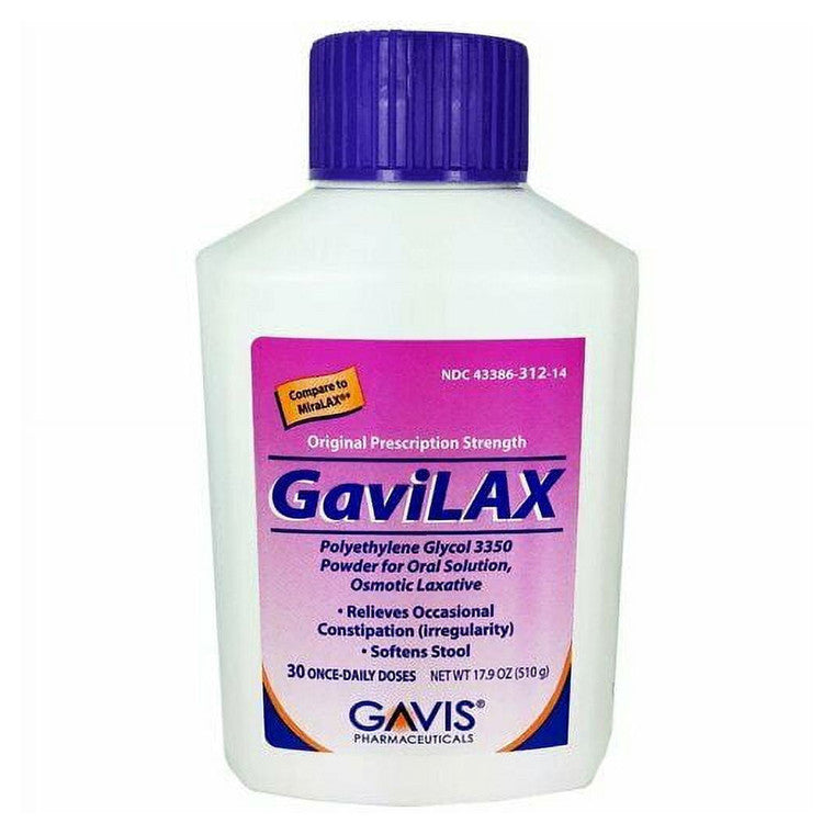 GaviLax Polyethylene Glycol, 17.9 Oz