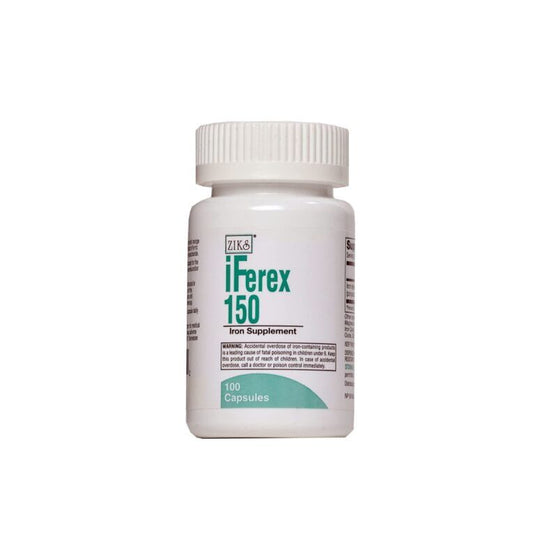 Ziks Ferrex 150 Iron Complex Capsules