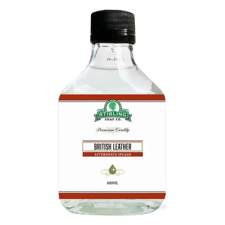 Stirling Soap Co. British Leather Shaving Collection