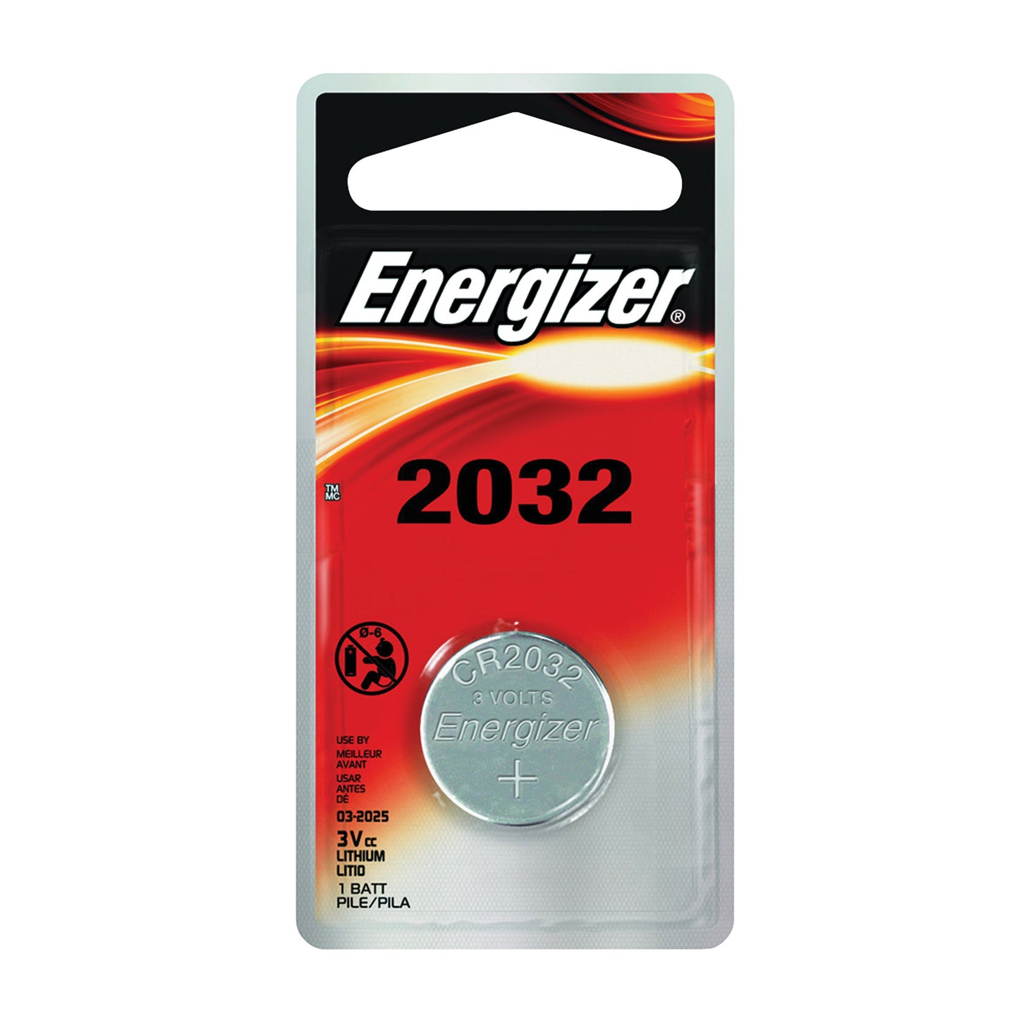 Energizer Watch Electronic Lithium Coin 2032 Battery