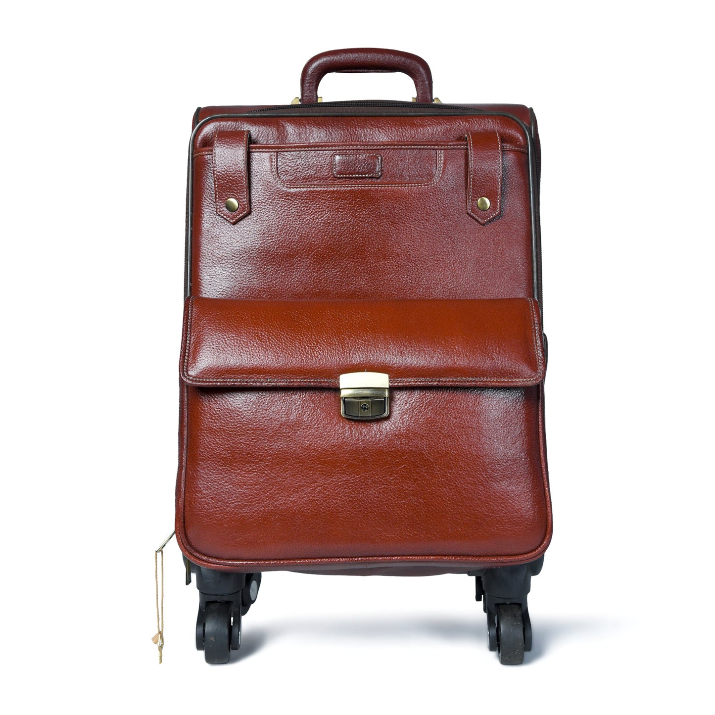 Leather Carry-On Trolly Bag - Osadia Concept Store