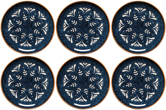 Set of 6 Nightbloom Appetizer Plate 6.5 inch