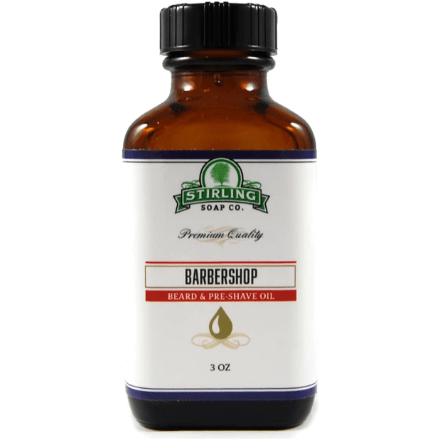 Stirling Soap Co. Barbershop Beard & Preshave Oil 3 Oz